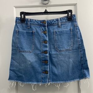 BDG denim skirt